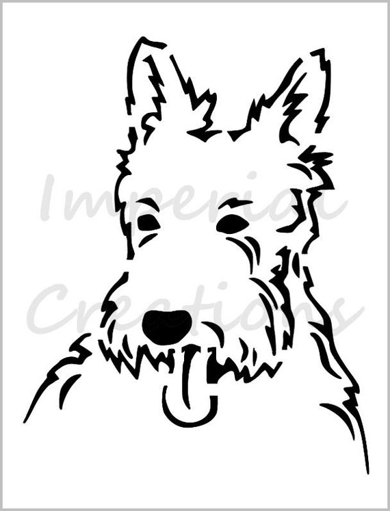 westie-stencil-west-highland-terrier-dog-breed-face-reusable-etsy