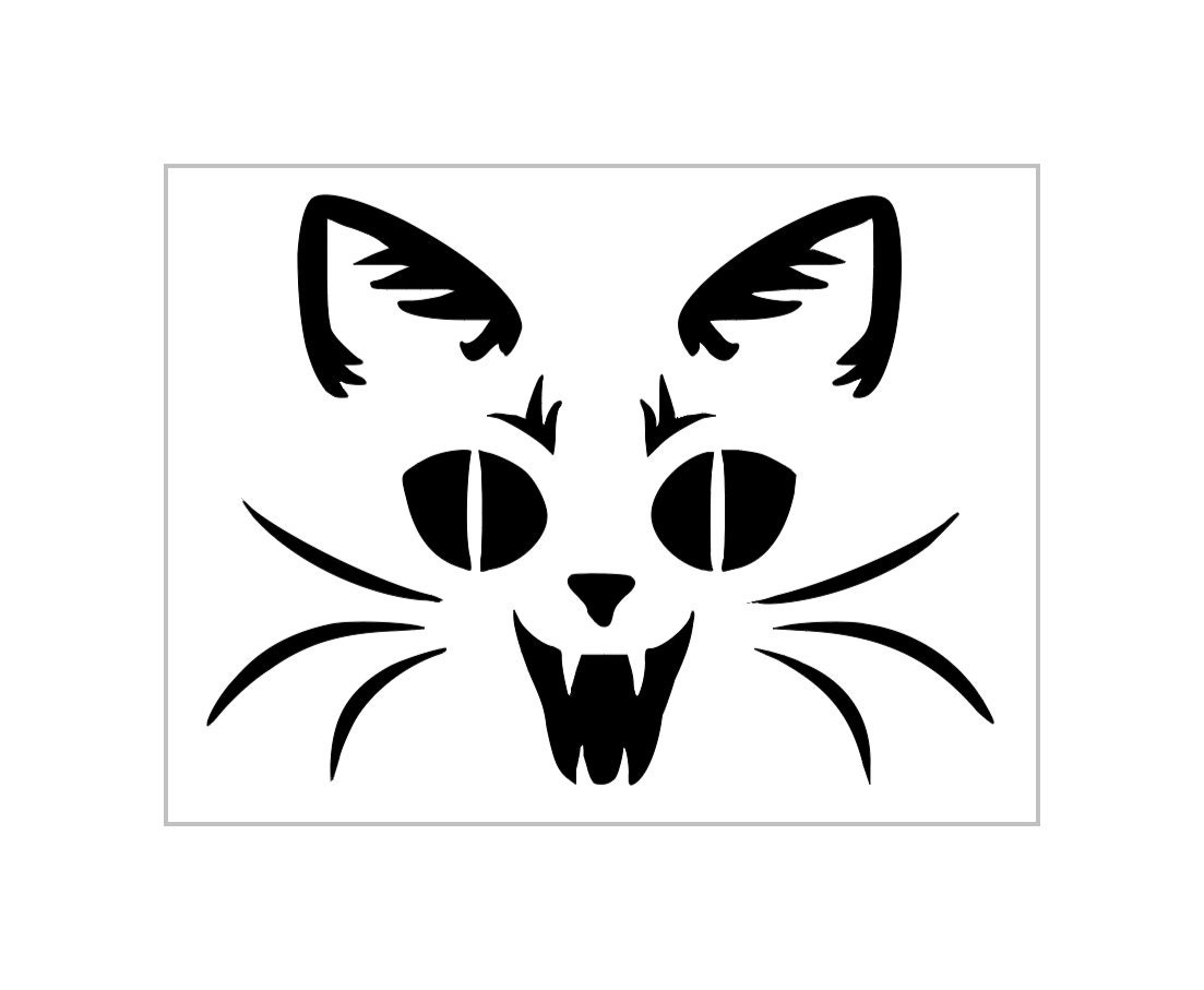 evil-cat-face-stencil-halloween-scary-pumpkin-carving-reusable-sheet-s736-etsy