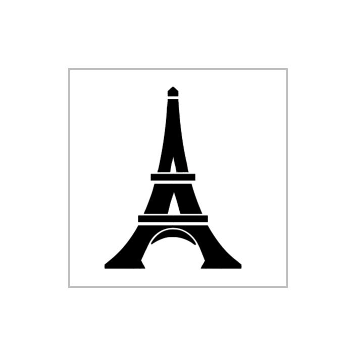eiffel-tower-2-stencil-paris-france-landmark-history-reusable-plastic-sheet-s510-etsy