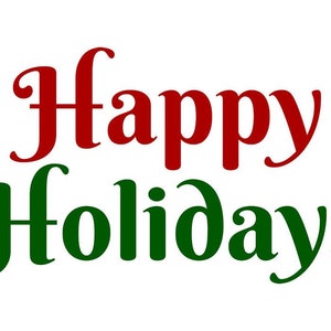 Buone feste SVG, Detto di Natale SVG, Detto di festa, Download digitale, Download immediato, File tagliato, Clip Art, File Svg Dxf Png Jpeg