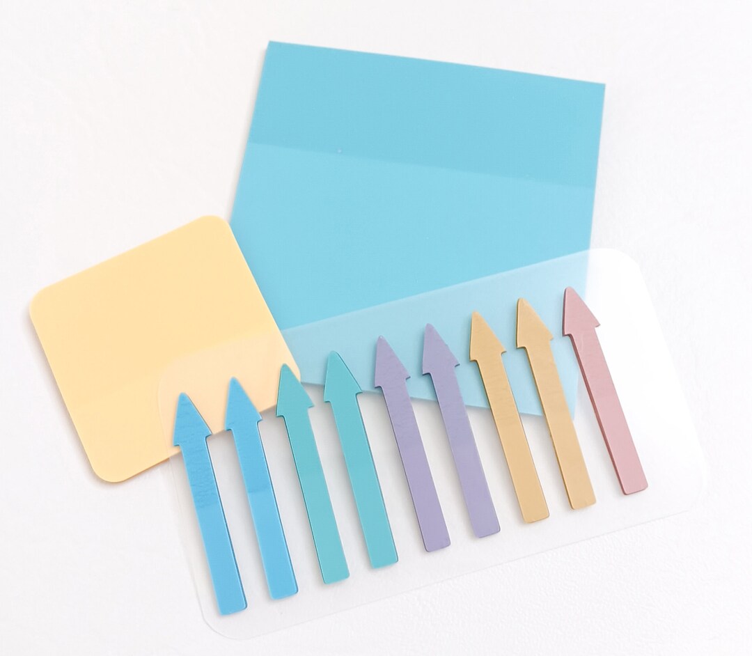 Three Translucent Sticky Notes Scripture Sticky Notes Etsy