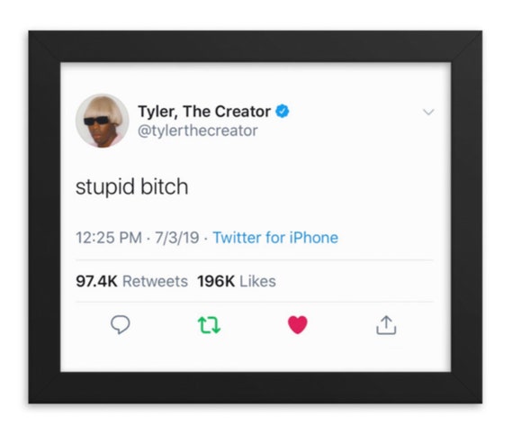 Tyler The Creator Art, Framed Tyler The Creator Poster, Hip Hop Poster, Canvas Wall Art, Framed Poster 2