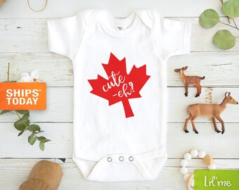 Infant Babys Cotton Long Sleeve British Flag Canada Maple Leaf-1 Baby Clothes One-Piece Romper Clothes