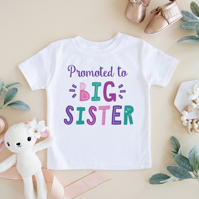 promoted to big sister onesie