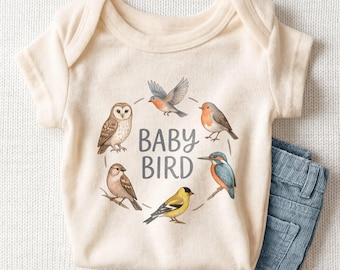 Baby Bird Baby Onesie - Cute Bird Lover Nature Bodysuit