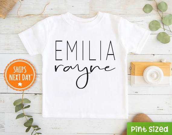 Personalized Girl Name Shirt Custom Girl Tee Boho Girls Name Kids