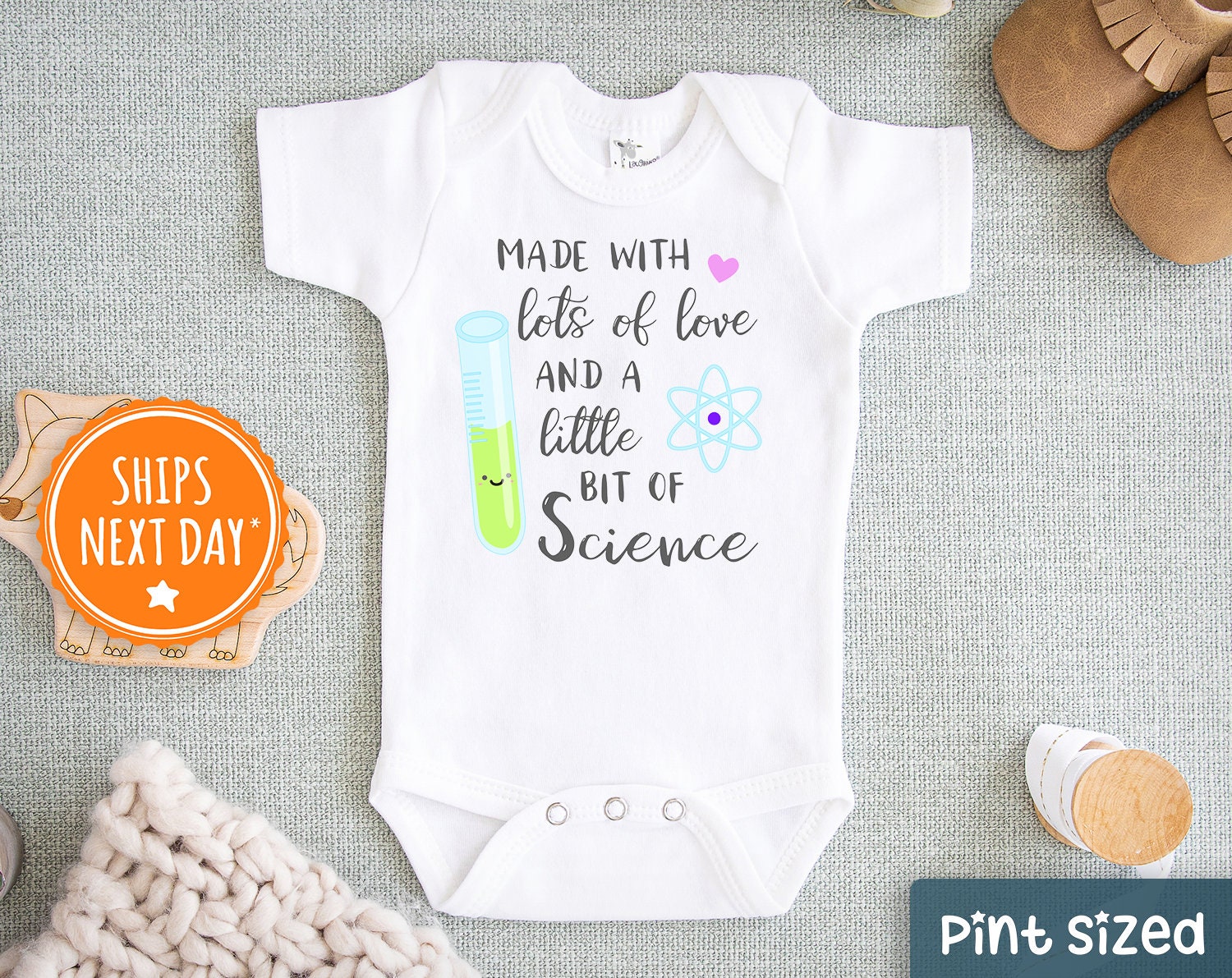 IVF Onesie® Made With Love and Science Onesie® Cute in Etsy Australia