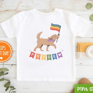 Pride Month Toddler Shirt - Rainbow Pride Tee - LGBTQ Gift - Gay Pride Shirt - Gay Pride Gift - Kids Tee