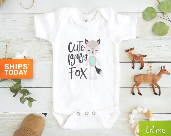 baby fox onesie