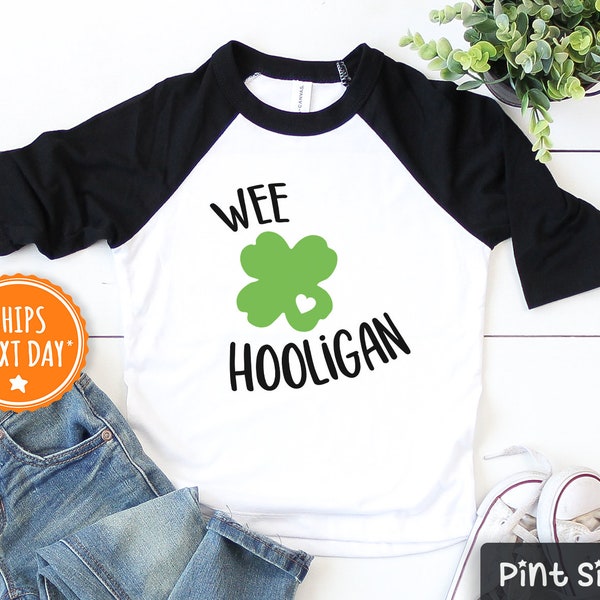 Wee Little Hooligan Baby Onesie® - St. Patrick's Day Bodysuit - Funny Irish Baby Gift