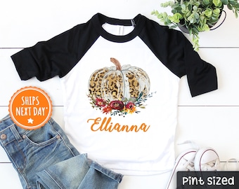 Pumpkin Name Toddler Shirt - Personalized Fall Toddler Shirt- Cute Pumpkin Shirt - Custom name Pumpkin Has Arrived