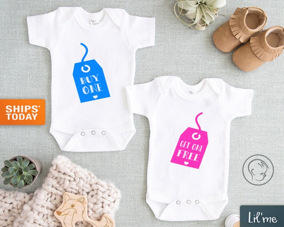 cute twin onesies
