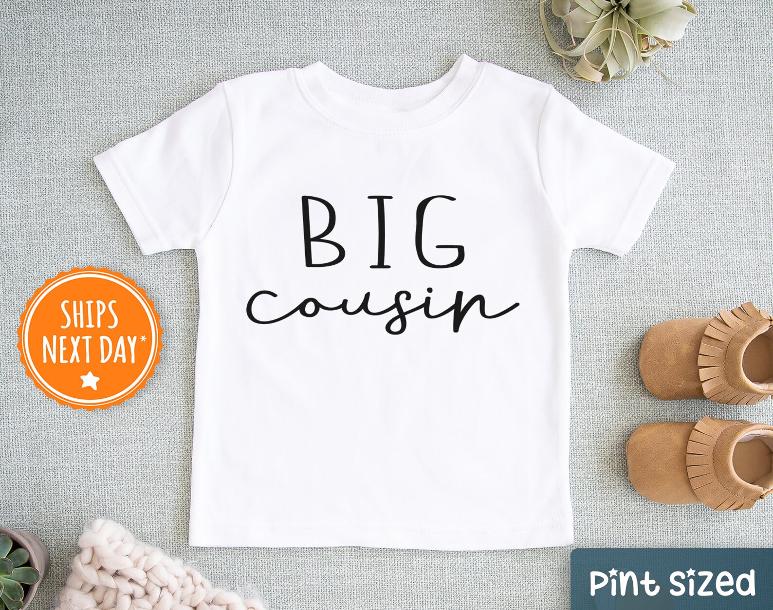 Big Cousin Shirt Big Cousin Kids Shirt Cute Big Cousin Etsy