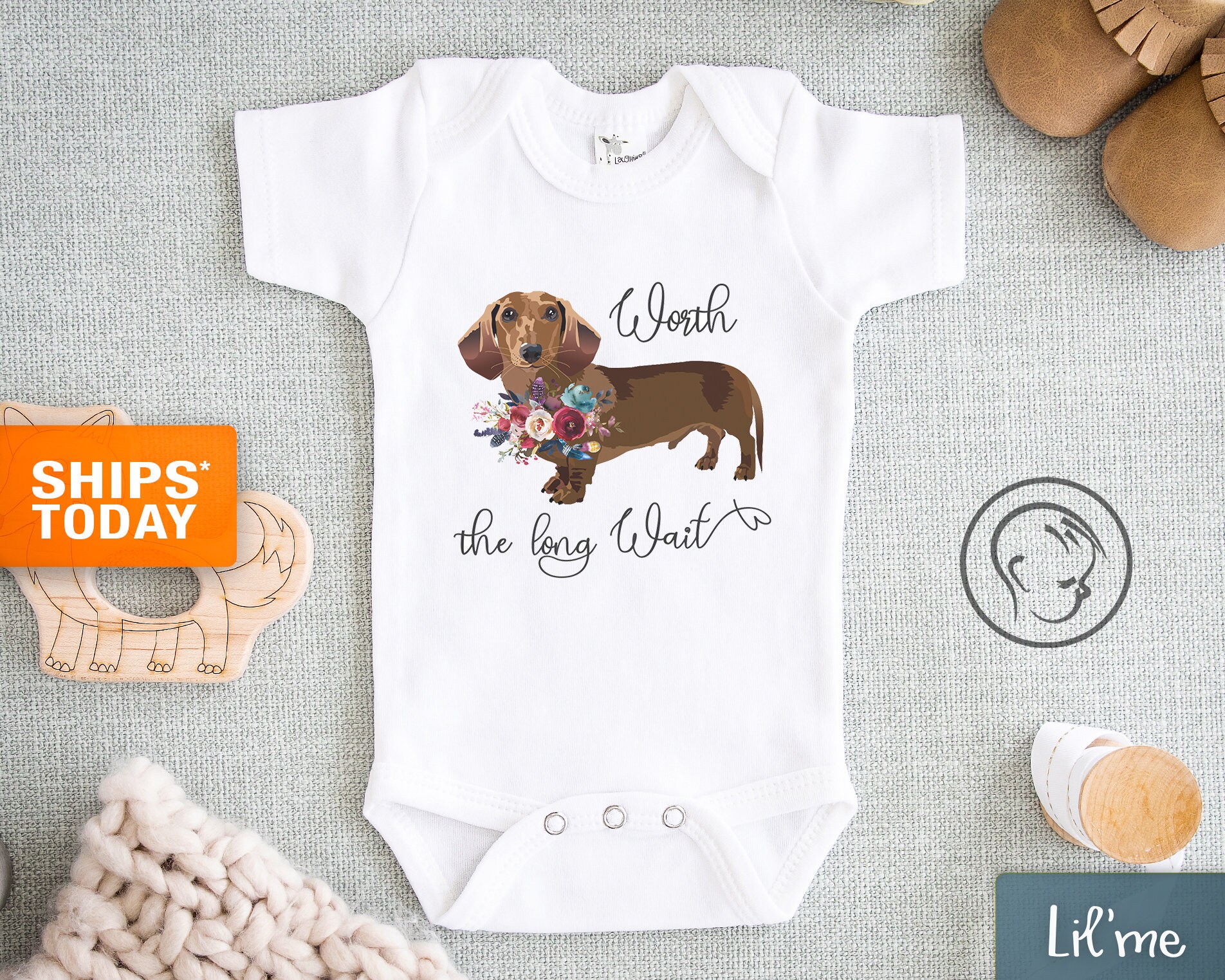 Worth the Wait Onesie® - Pregnancy Announcement, Unisex Baby Clothes …