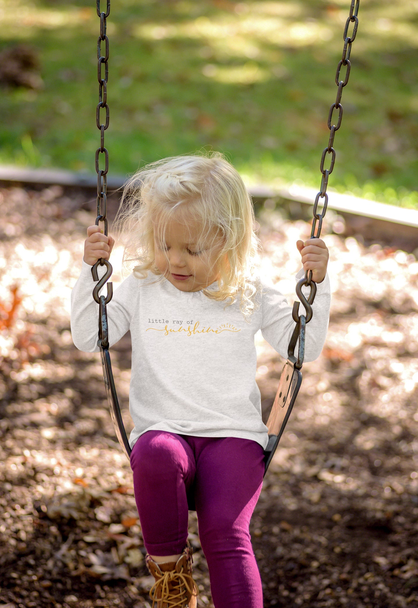Pink - Girl Little Ray Of Sunshine Baby Onesie