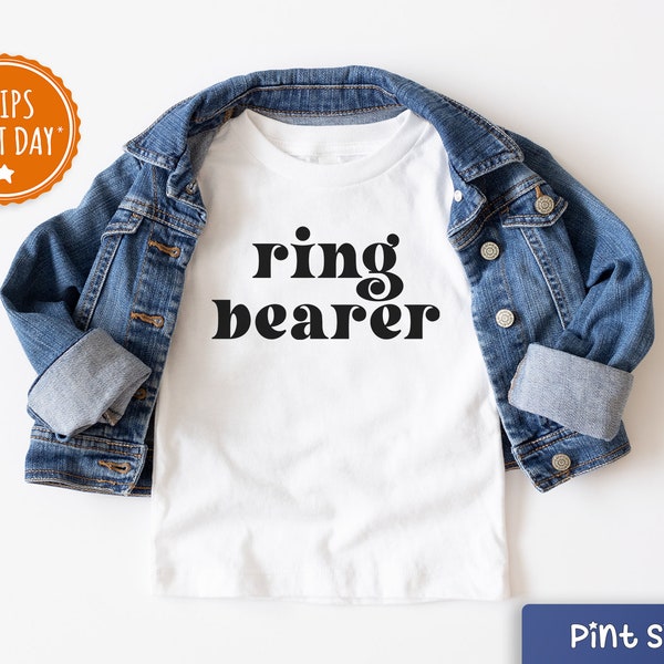 Ring Bearer Kids Raglan - Cute Wedding Day Toddler Shirt - Ring Bearer Kids Unisex Shirt