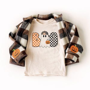 Boys Halloween Shirt for Toddler Boys Halloween Costume - Boo Toddler Tee - Trick or Treating Kids Shirt - Boys Spooky Shirt for Fall