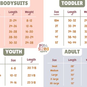 a table with two different times for each child