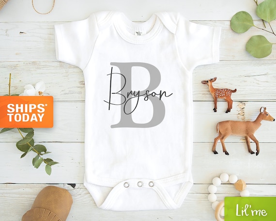 baby boy name onesie