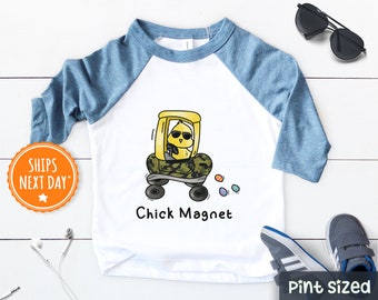 Chick Magnet Easter Toddler Shirt - Funny Easter Boys Tee - Easter Kids Gift