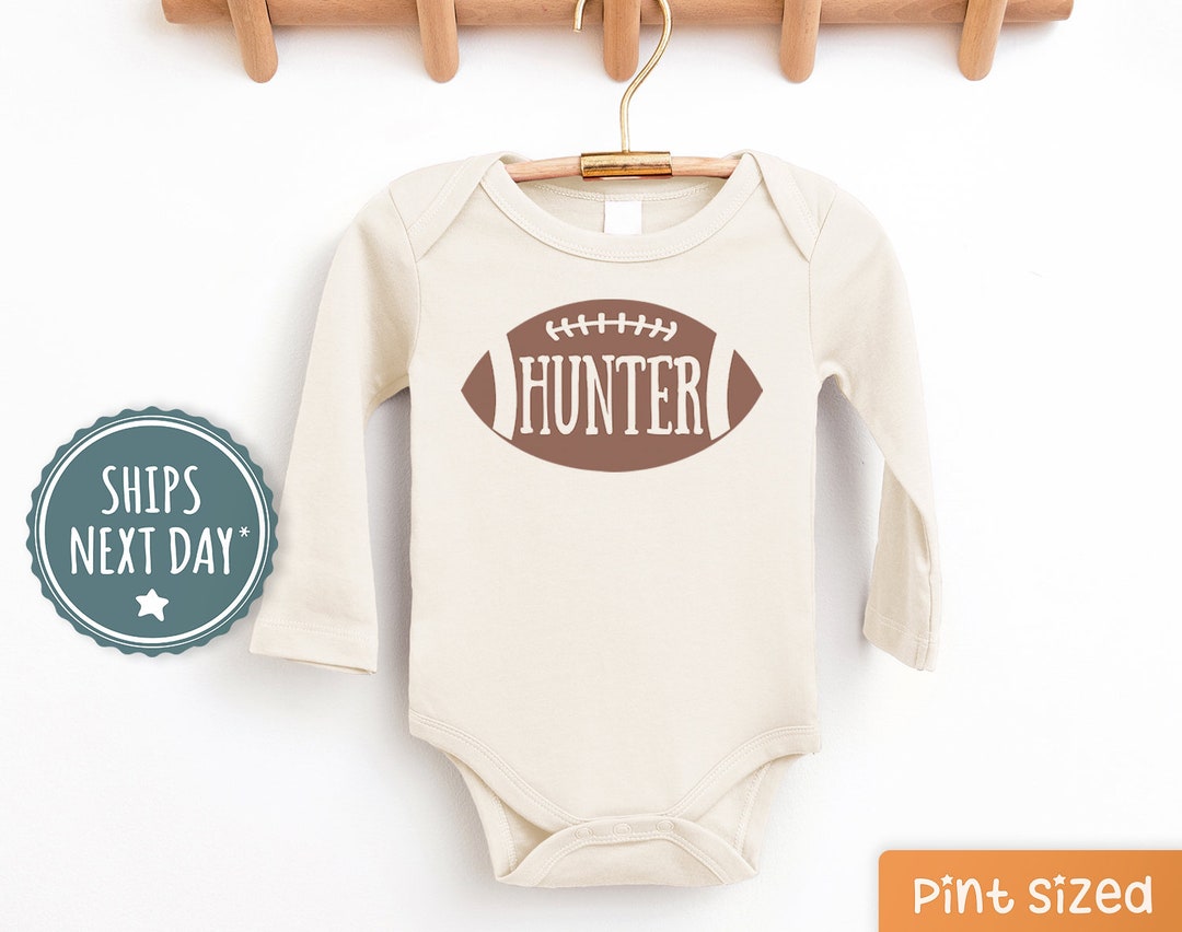 Personalized Football Baby Onesie® Football Baby Onesie® Cute Fall