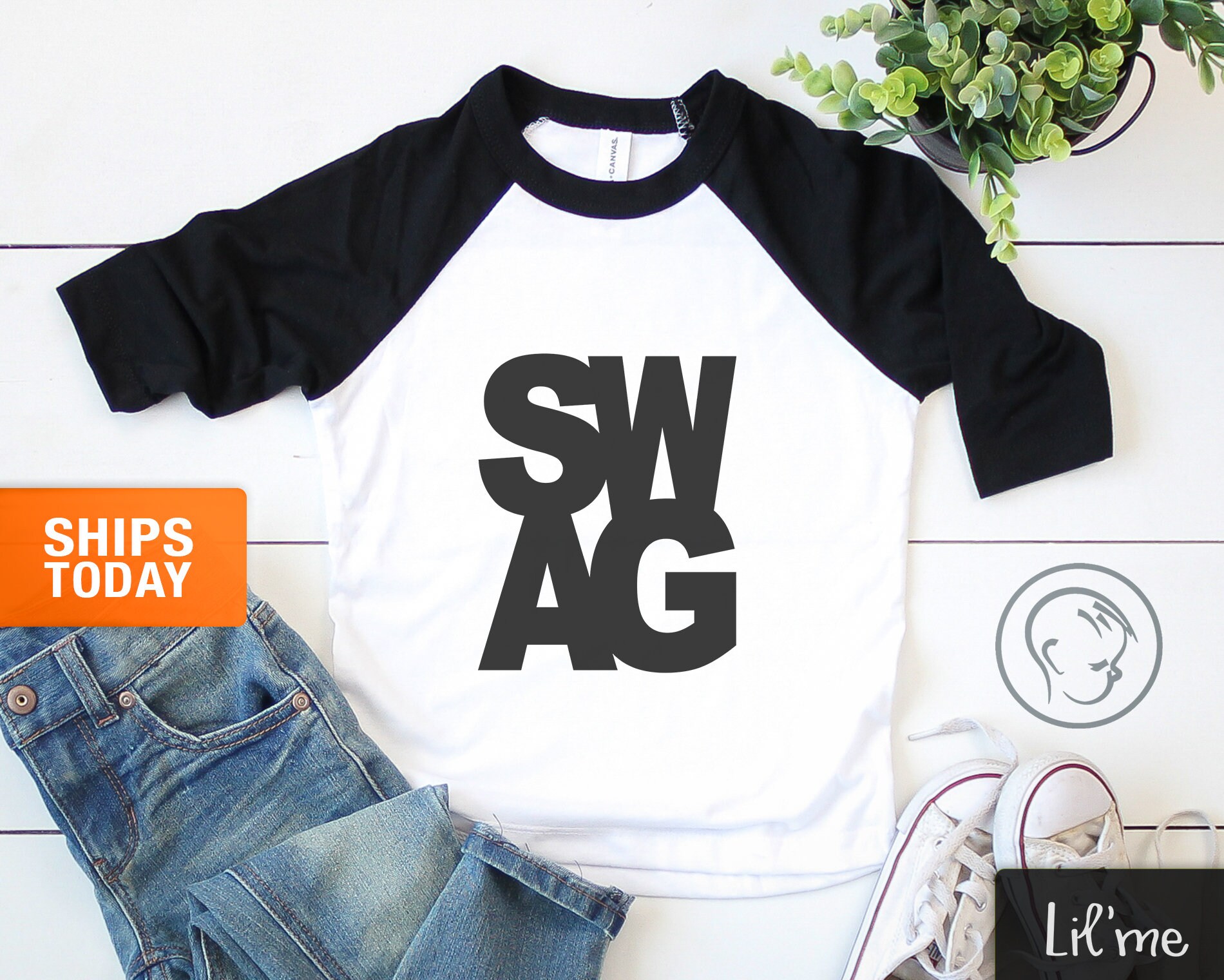 Swag Kids Shirt Cute Hipster Toddler Tee Cool Kid Etsy