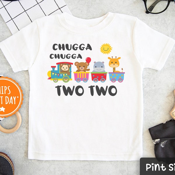 Second Birthday Boy Shirt- Two Birthday Train Kids Tee- Cute Animal 2nd Birthday Baseball Tee