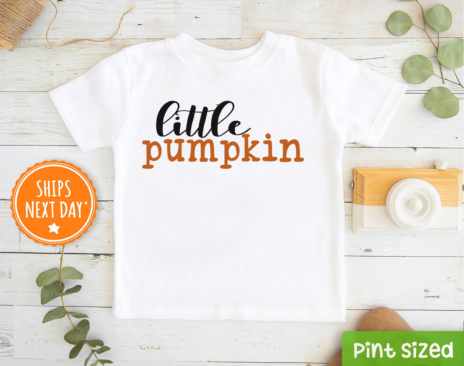 Little Pumpkin Toddler Shirt