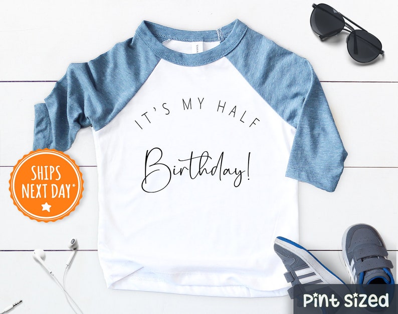 Half Birthday Baby Onesie® It's My Half Birthday Onesie® image 5