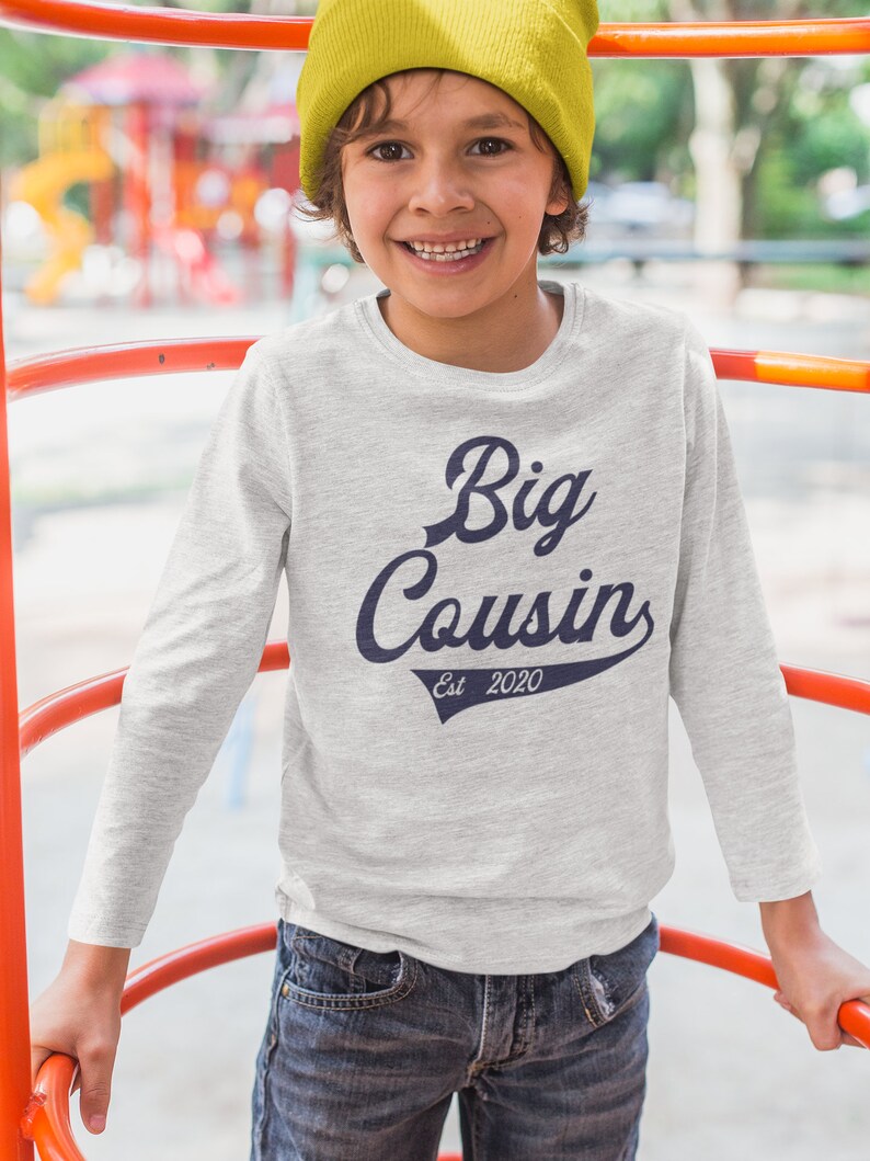 Big Cousin Boys Shirt Big Cousin Kids Tee New Big Cousin Etsy Australia