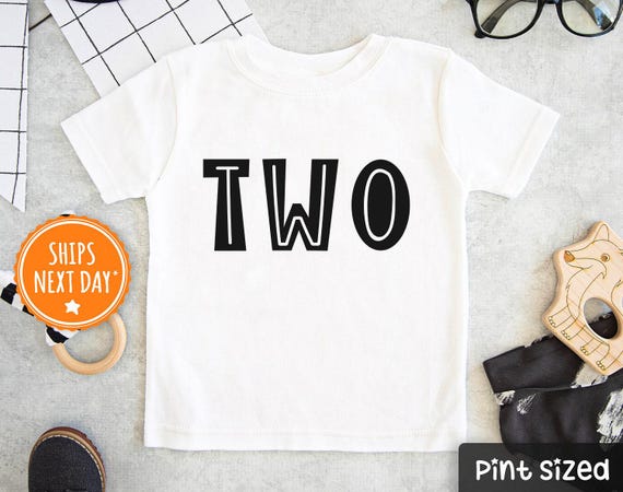 Second Birthday Boy shirt- Two Birthday Boy Kids Tee- Cute 2nd Birthday Shirt