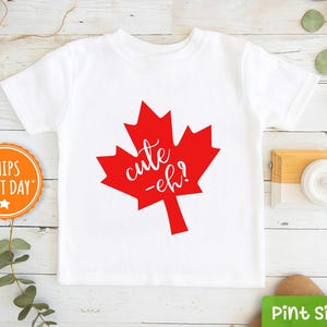 Canadian Kids Shirt - Cute Ey? Toddler Shirt - Funny Toddler Tee - Hipster Toddler Shirt - Cute Toddler Shirt