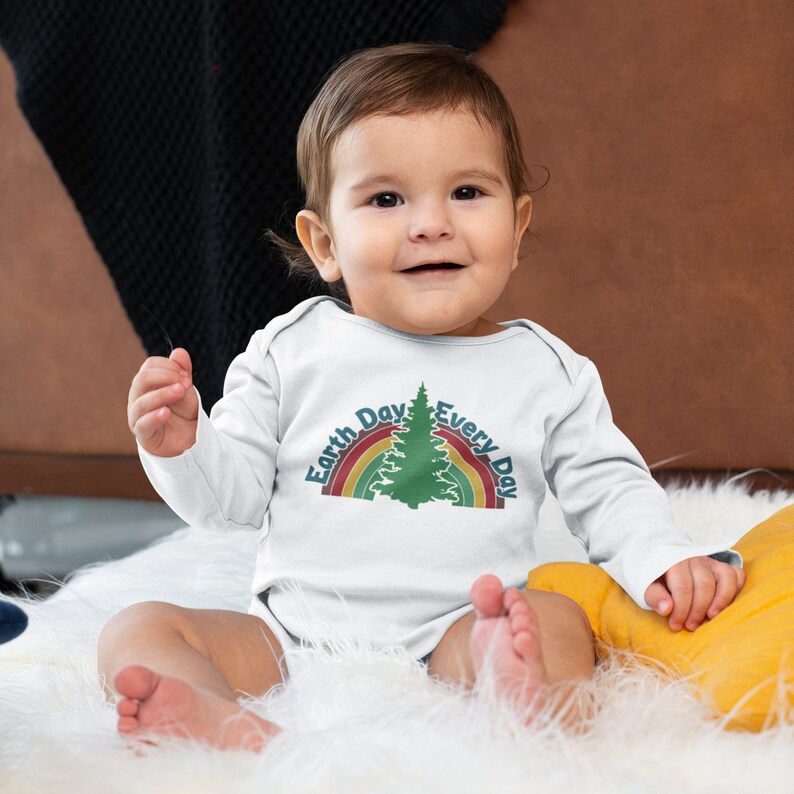 Earth Day Baby Onesie® Earth Day Every Day Bodysuit Save Etsy