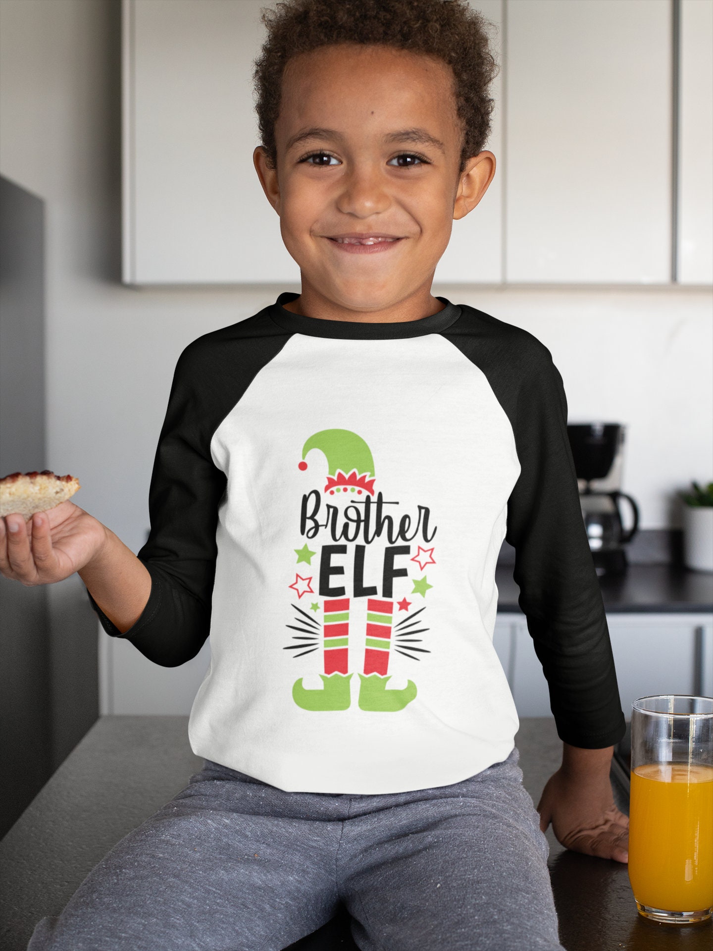 Brother Elf Christmas Shirt Cute Christmas Boys Shirt Elf Etsy