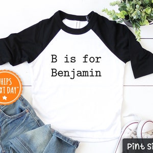 Personalized Shirt - Cute Custom Shirt Boy - Name Shirt Boy - Toddler Name Shirt - Unique Boy clothes