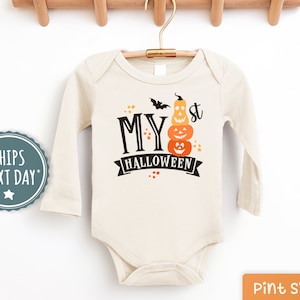 First Halloween Baby Onesie® 1st Halloween Baby Onesie®- Cute Announcement Onesie® Cutest Pumpkin Has Arrived