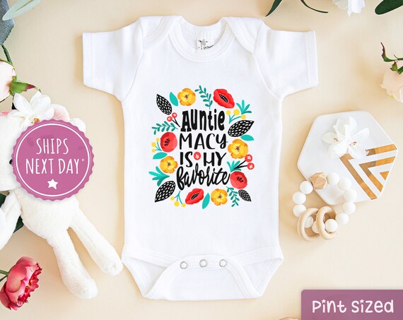 Aunties favorite baby onesie hotsell