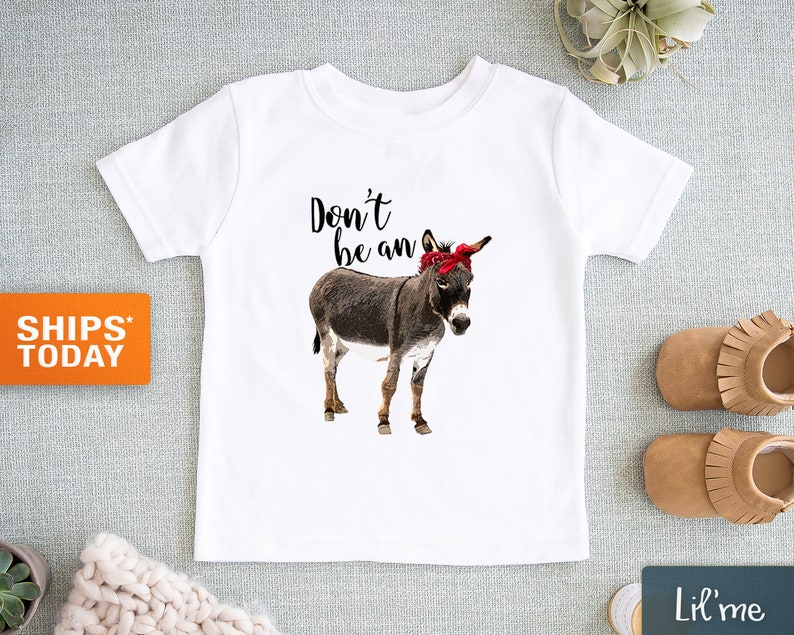 Don't Be a Jackass Baby Onesie® Donkey Onesie® Funny Etsy