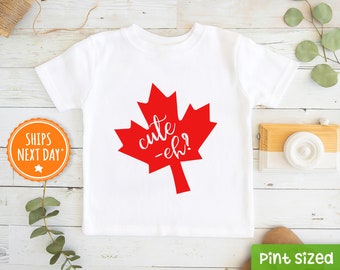 Canadian Shirt - Cute Ey? Toddler Shirt - Funny Toddler Shirt - Hipster Toddler Shirt - Cute Toddler Shirt