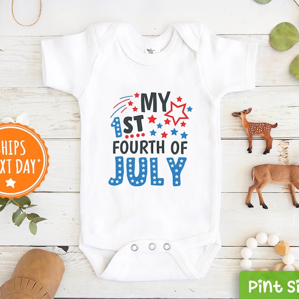 infant first 4th of july onsie