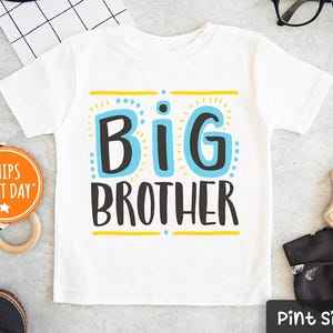 Big Brother Shirt - Big Brother Toddler Shirt -Big Brother Gift