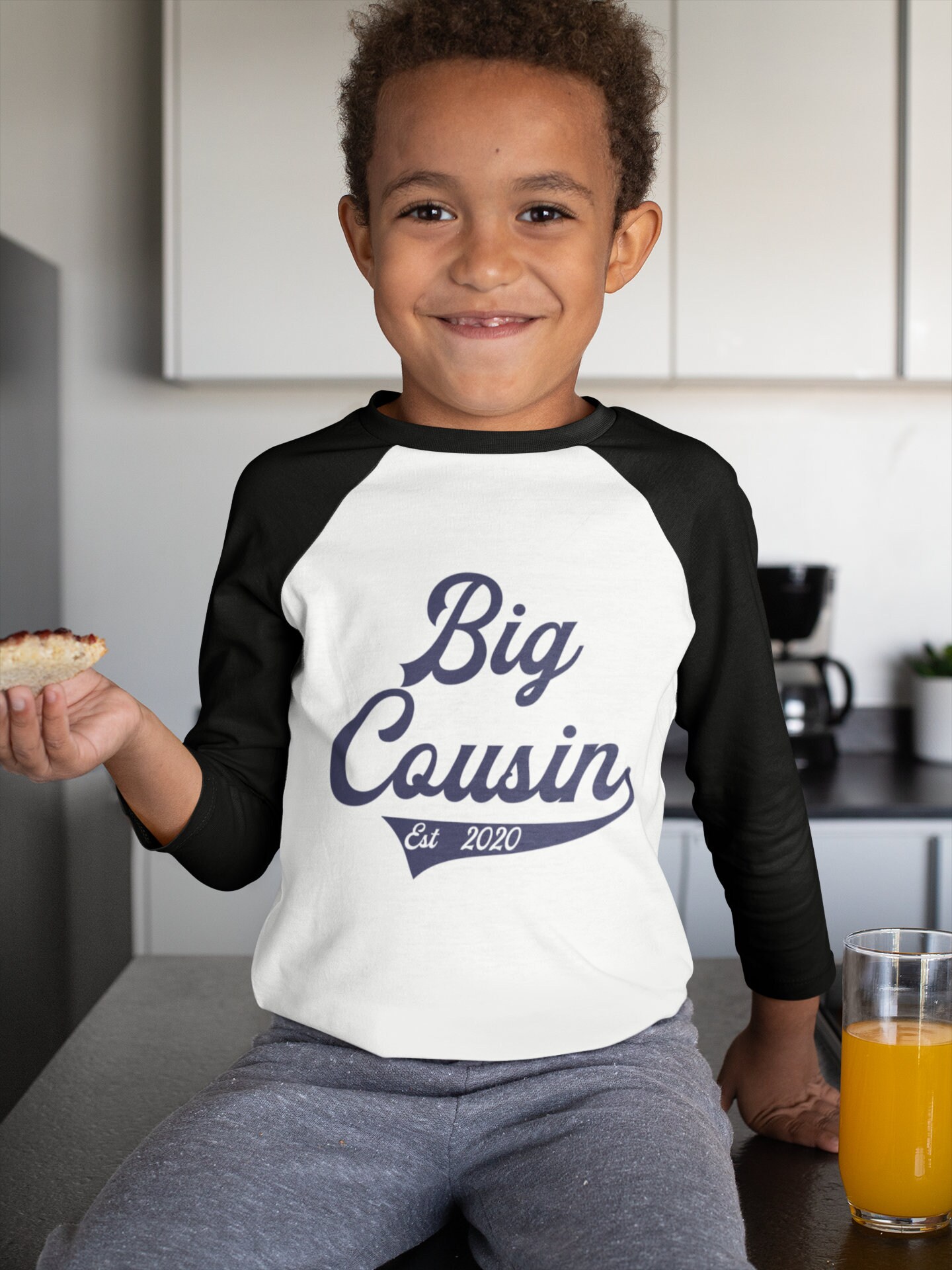Big Cousin Boys Shirt Big Cousin Kids Tee New Big Cousin Etsy France