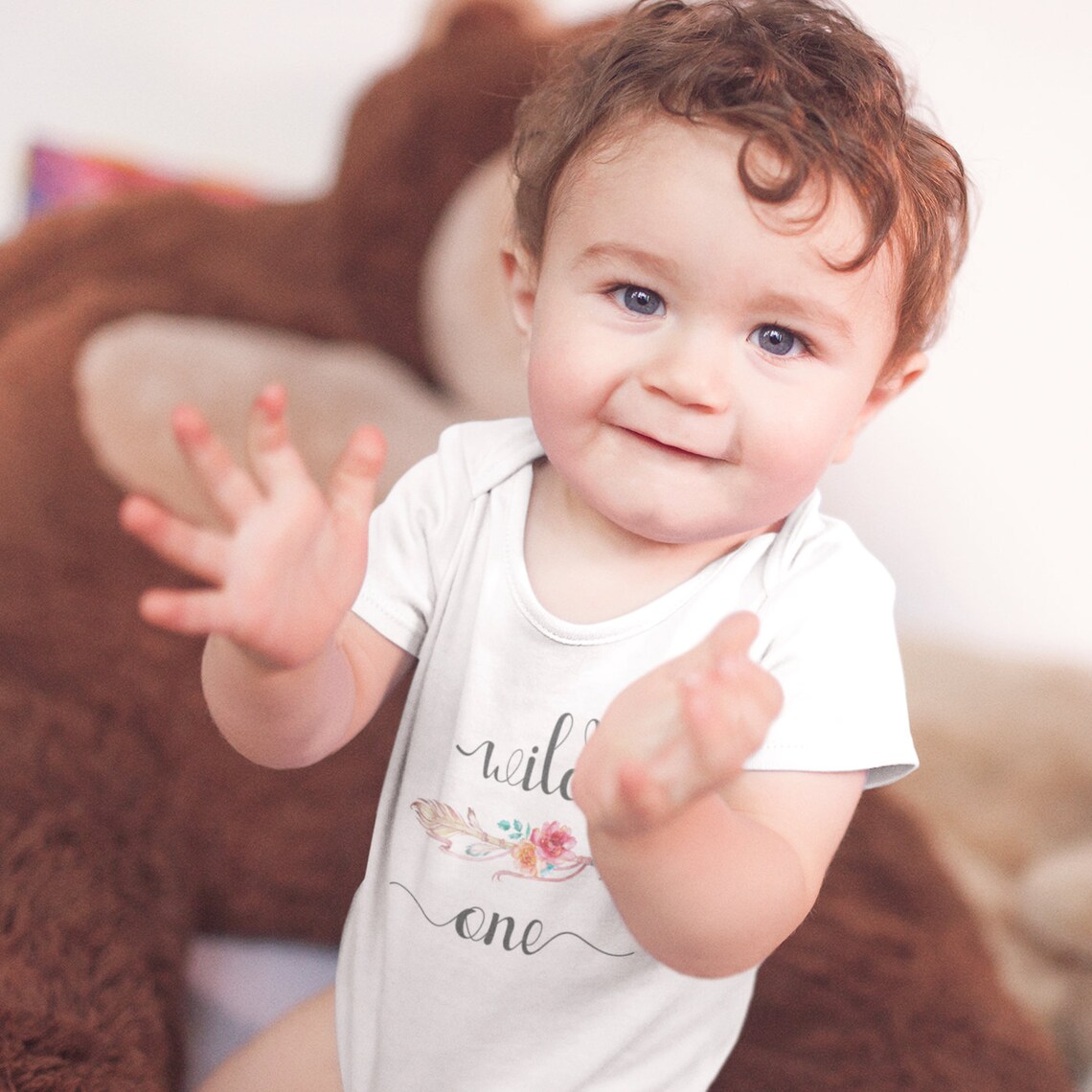 Wild One Baby Onesie® Wild One Boho Onesie® Hipster Baby Etsy