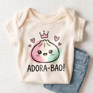 Adora-Bao Baby Onesie - Cute Kawaii Dumpling Bodysuit