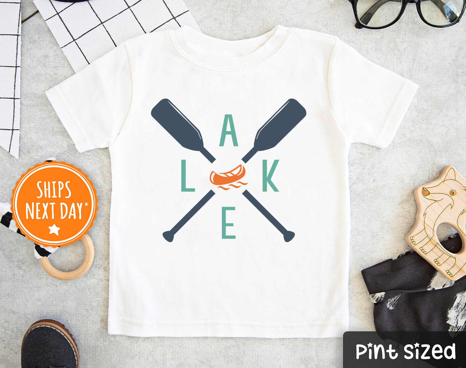 Lake Boy Shirt Life is Better at the Lake Kids Tee Summer Lake Life Boys  Shirt Canoe Shirt 