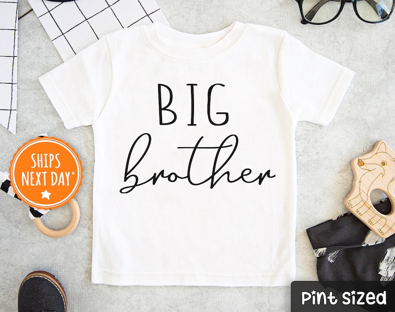 Big Brother Raglan -  Big Brother Shirt - Cute Big Brother Baseball Tee 