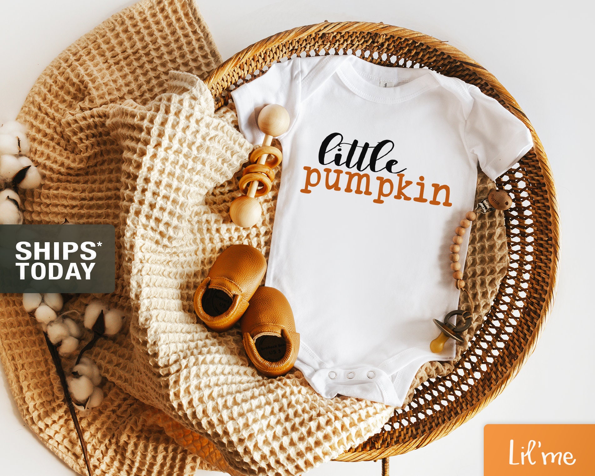 Little Pumpkin Baby Onesie® Fall Baby Onesie® Cute Fall Etsy