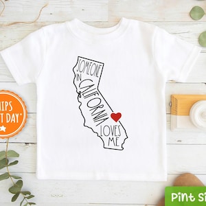 Map California Love Tee Map California Love Tee