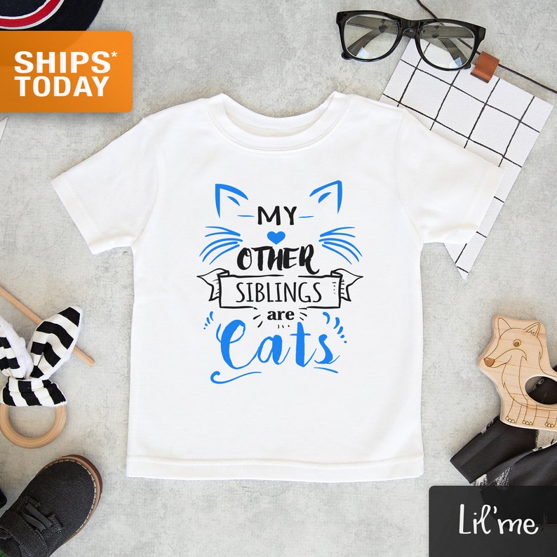 Baby Onesie® Cats My Other Siblings Are Cats Cute Baby Etsy