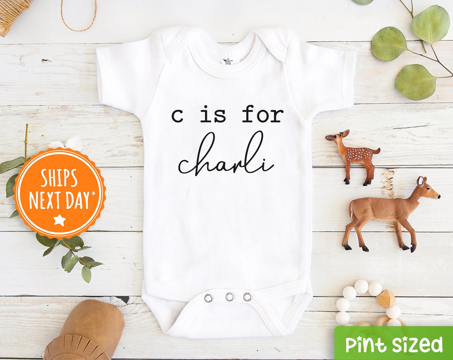 Babies Kids Personalised Printed Your Photo Text Name Bodysuit Newborn Baby Gift 
